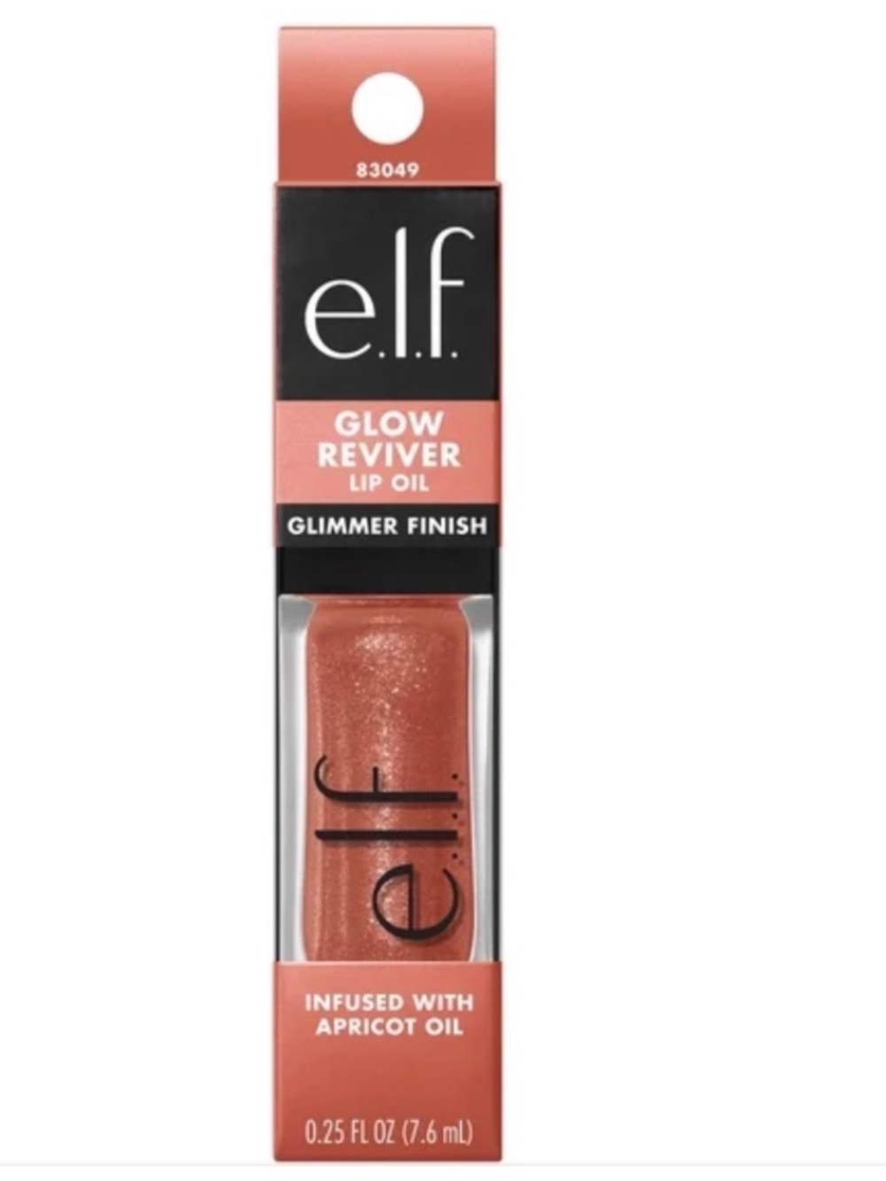 e.l.f. Glow Reviver Lip Oil Glimmer - Super-neutral